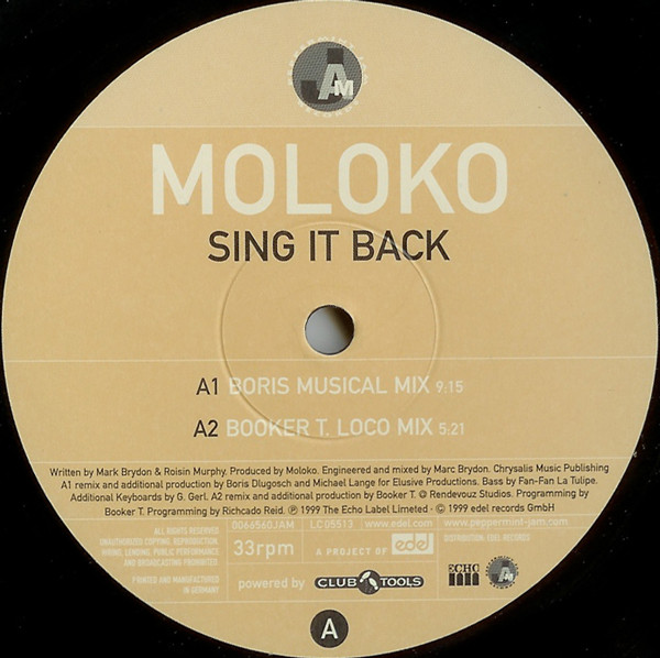 MOLOKO - SING IT BACK