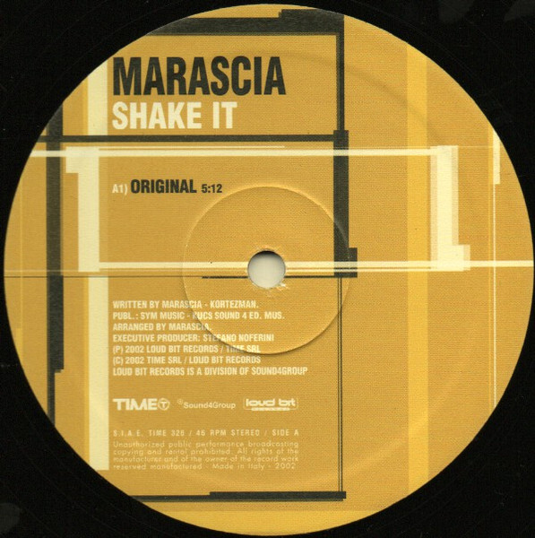 MARASCIA - SHAKE IT