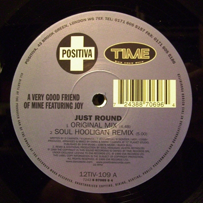 A VERY GOOD FRIEND - JUST AROUND