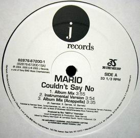 MARIO - COULDN|T SAY NO